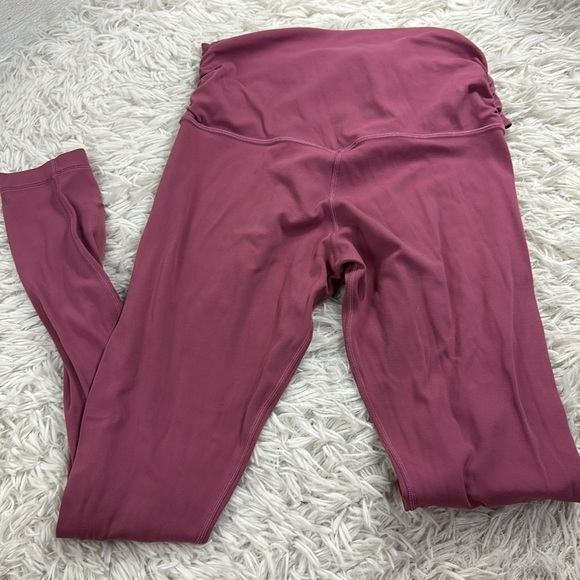 Lululemon Align Pant 28" *Wrap Waist Moss Rose - Picture 4 of 5